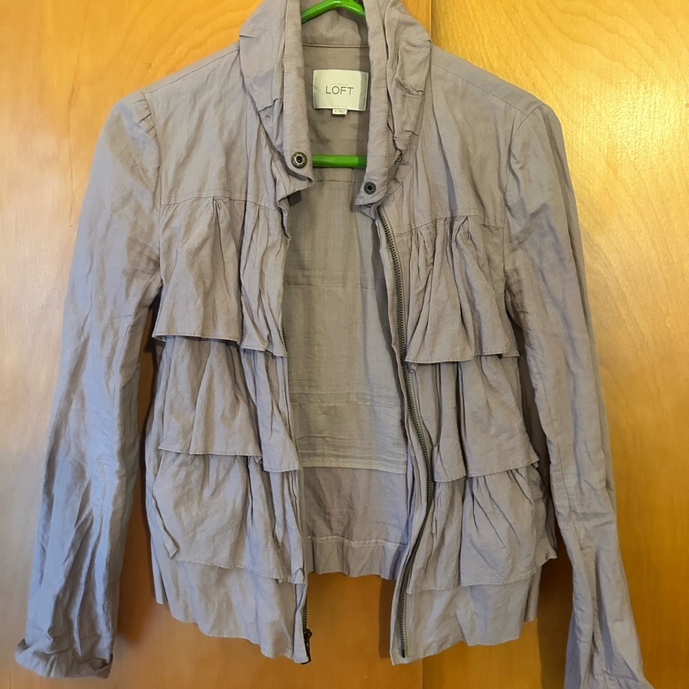 Loft Ruffle Jacket - image 5